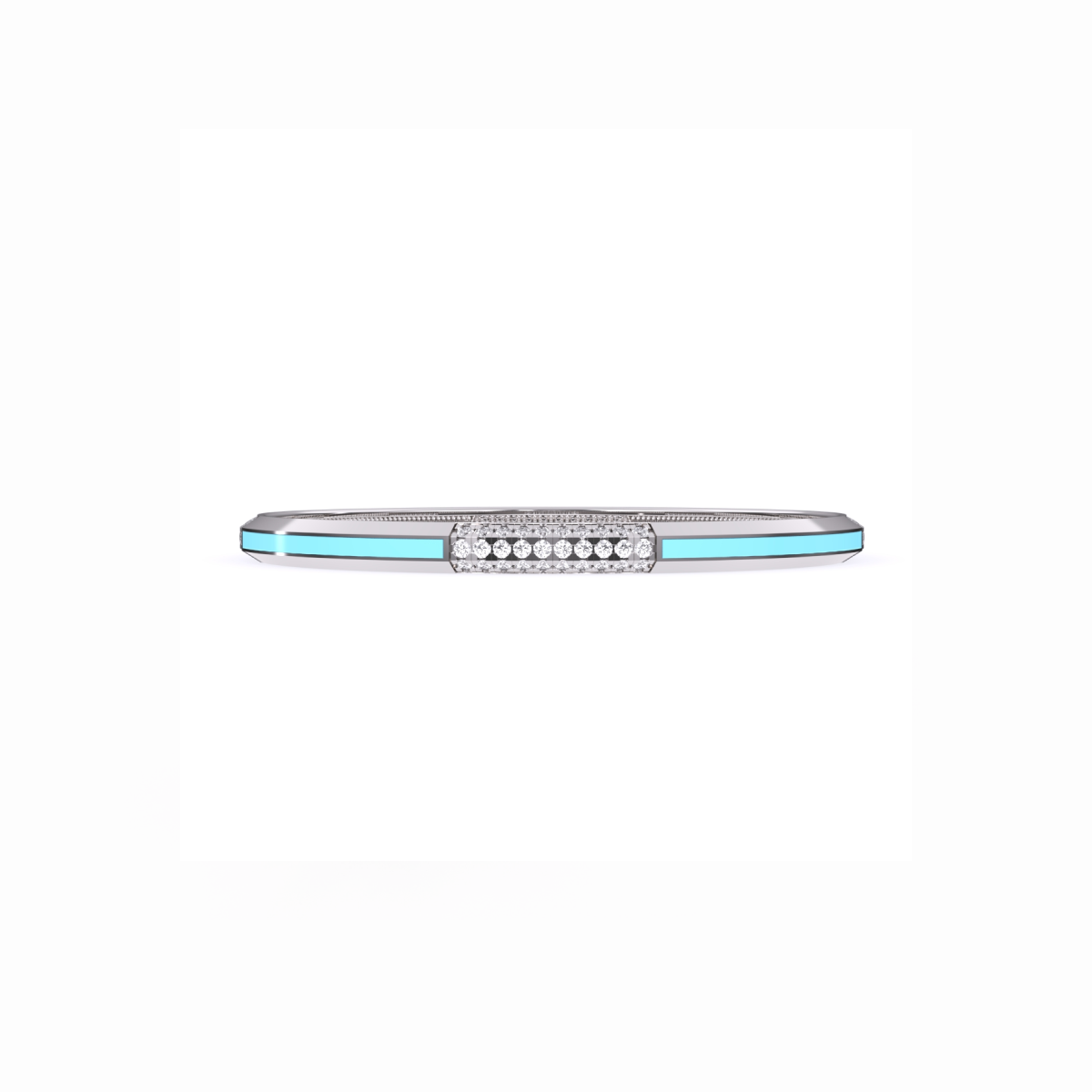 Antique Round Diamond Bangle For Women